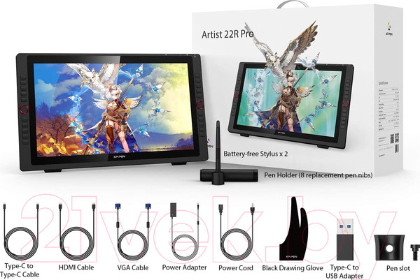 Изображение товара Графический планшет XP-Pen Artist 22R Pro