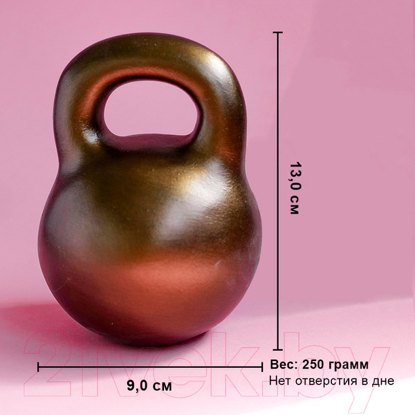 Изображение товара Копилка Нашы майстры Гиря / 109 (бронза)
