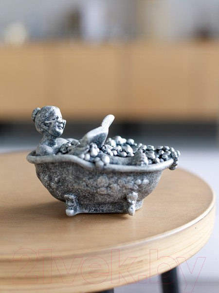 Изображение товара Статуэтка Нашы майстры Бабуля в ванной / 1040 (декорированная)