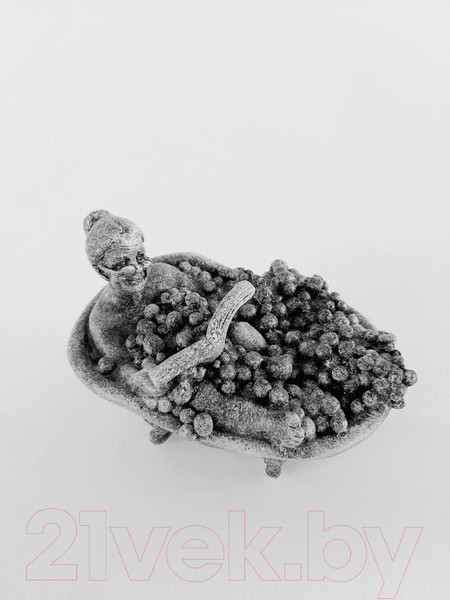 Изображение товара Статуэтка Нашы майстры Бабуля в ванной / 1040 (декорированная)