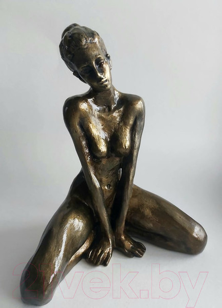 Изображение товара Статуэтка Нашы майстры Молодая девушка / 1043 (бронза)