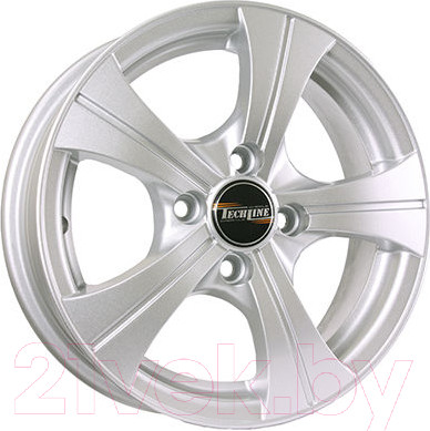 Изображение товара Литой диск TechLine 410 14x5.5" 4x98мм DIA 58.6мм ET 32мм S