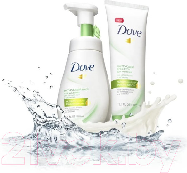 Изображение товара Крем для умывания Dove Крем-гель матирующий (120мл)