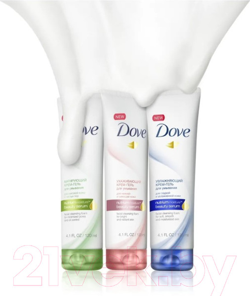 Изображение товара Крем для умывания Dove Крем-гель матирующий (120мл)