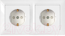 Изображение товара Розетка Bylectrica Стиль РС16-358 (белый)