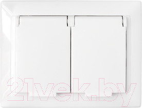 Изображение товара Розетка Bylectrica Стиль РС16-400 (белый)