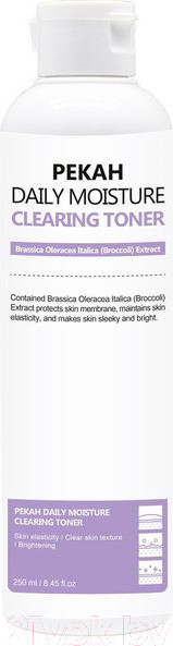 Изображение товара Тонер для лица Pekah Daily Moisture глубоко очищающий с экстрактом спаржевой капусты (250мл)