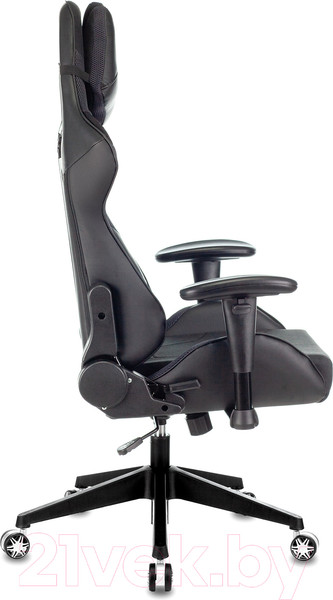 Изображение товара Кресло геймерское Бюрократ Zombie Viking-4 Aero Black Edition (искусственная кожа/ткань черный)