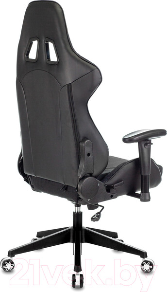 Изображение товара Кресло геймерское Бюрократ Zombie Viking-4 Aero Black Edition (искусственная кожа/ткань черный)