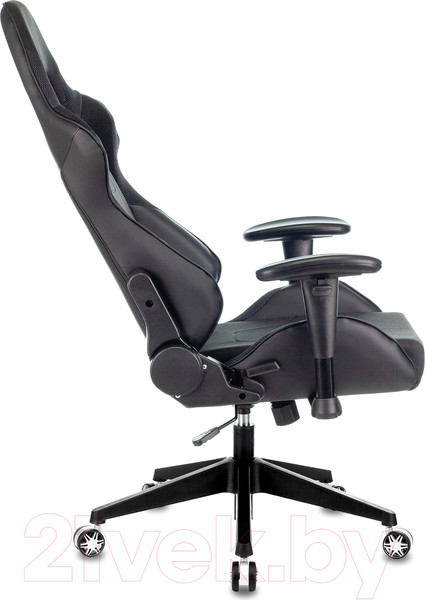 Изображение товара Кресло геймерское Бюрократ Zombie Viking-4 Aero Black Edition (искусственная кожа/ткань черный)