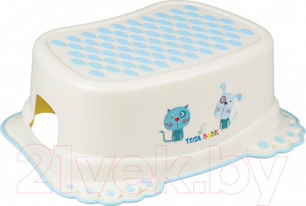 Изображение товара Табурет-подставка Tega Собака и кот / PK-006-102 (желтый)