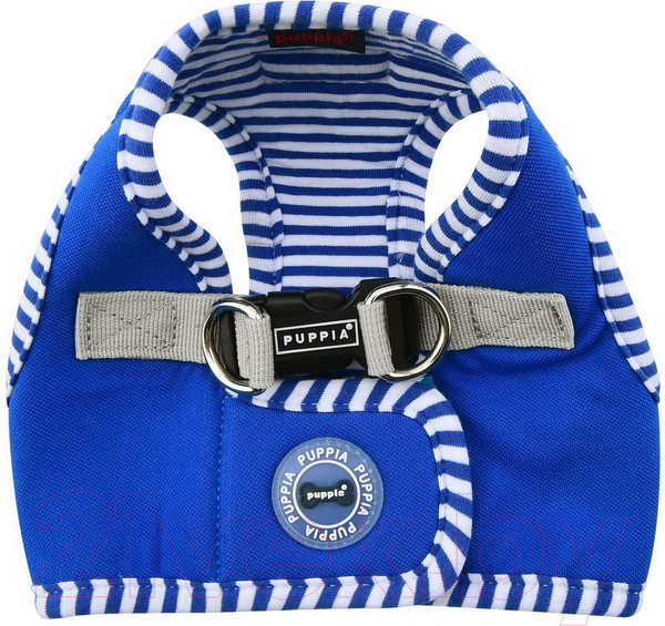 Изображение товара Шлея-жилетка для животных Puppia Naunet / PASA-HB1607-RB-M (голубой)