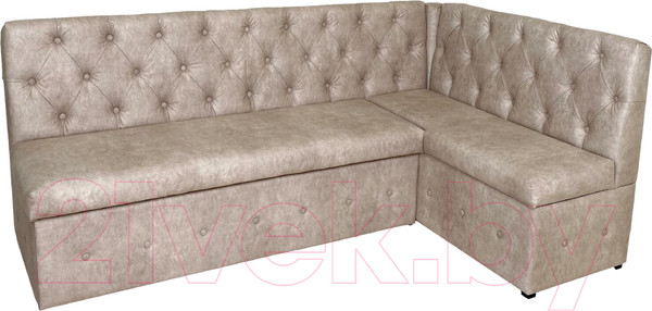 Изображение товара Уголок кухонный мягкий Аквилон Айриш СМ правый (эмилия милк)