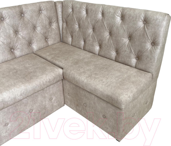 Изображение товара Уголок кухонный мягкий Аквилон Айриш СМ правый (эмилия милк)