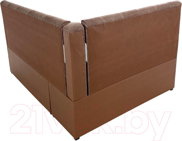 Изображение товара Уголок кухонный мягкий Аквилон Айриш СМ левый (эмилия дарк браун)