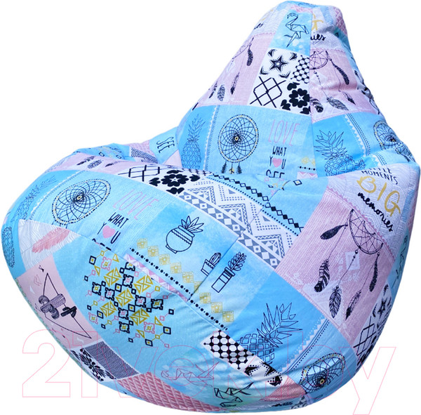 Изображение товара Бескаркасное кресло Flagman Груша Макси XXL Г2.4-129 (мемори)