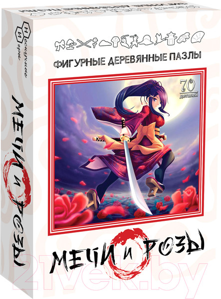 Изображение товара Пазл Нескучные игры Мечи и розы / 8225