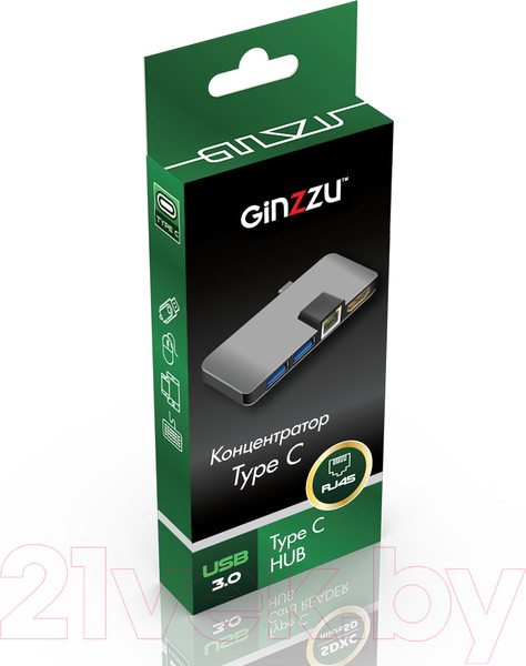 Изображение товара Док-станция для ноутбука Ginzzu GR-767UB