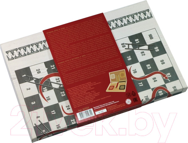 Изображение товара Настольная игра Десятое королевство Лудо. Лестницы и Змеи / 2934