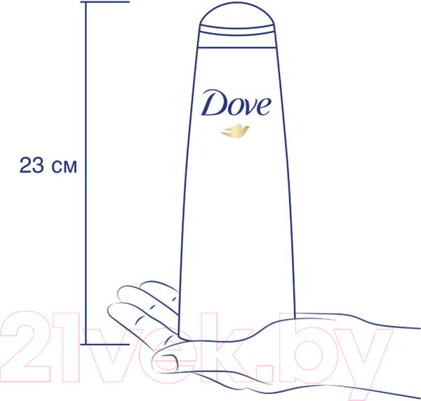 Изображение товара Шампунь для волос Dove Nourishing Secrets густые и сильные лаванда и розмарин (380мл)