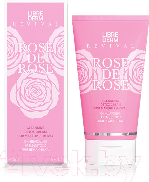 Изображение товара Крем для умывания Librederm Rose De Rose очищающий (150мл)