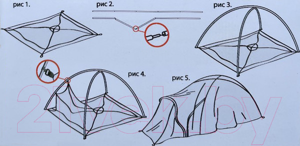 Изображение товара Палатка Totem Chinook 4 V2 / TTT-017
