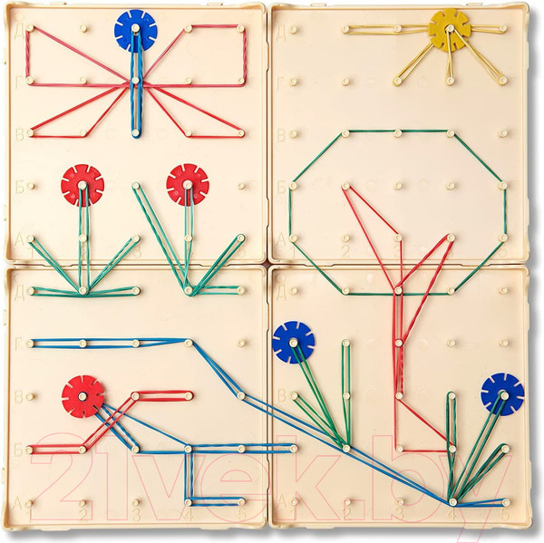 Изображение товара Развивающий игровой набор Корвет Математический планшет / 430159