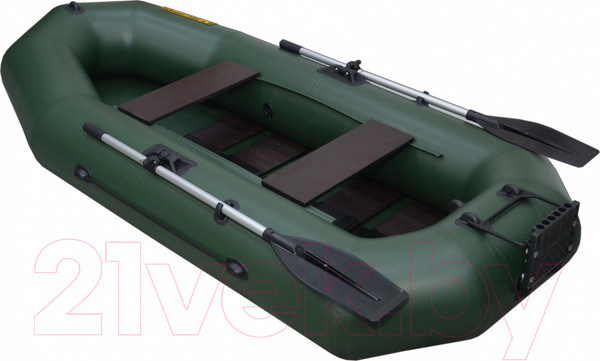 Изображение товара Надувная лодка Муссон R-260 PC TP (зеленый)