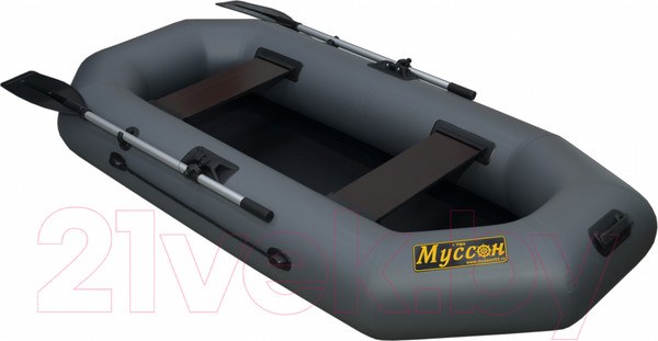 Изображение товара Надувная лодка Муссон S-240 (серый)