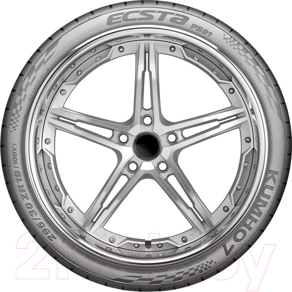 Изображение товара Летняя шина Kumho Ecsta PS91 285/35R18 101Y