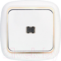 Изображение товара Выключатель Bylectrica Гармония Люкс С1 10-206 з (белый)