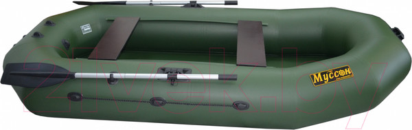 Изображение товара Надувная лодка Муссон Н-300 (зеленый)