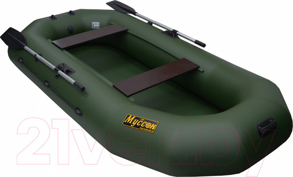 Изображение товара Надувная лодка Муссон Н-300 (зеленый)