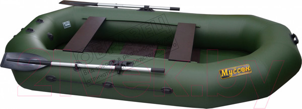Изображение товара Надувная лодка Муссон Н-300 РС (серый)