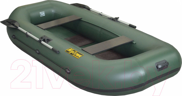 Изображение товара Надувная лодка Муссон B-270 PC (зеленый)