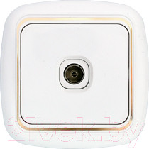 Изображение товара Розетка Bylectrica Гармония Люкс ТР-006 з (белый)