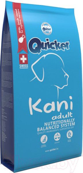 Изображение товара Сухой корм для собак Quicker Kani Adult Beef (20кг)