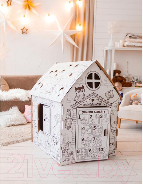Изображение товара Детский игровой домик Zabiaka Мой домик. Раскраска / 4062599