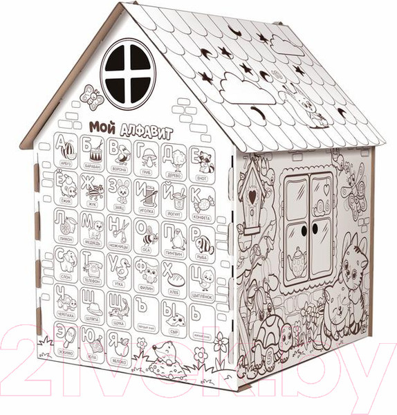 Изображение товара Детский игровой домик Zabiaka Мой домик. Раскраска / 4062599