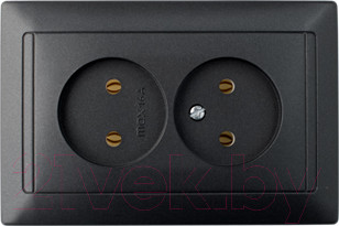 Изображение товара Розетка Bylectrica Стиль РС16-307 (графит)