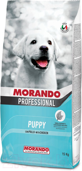 Изображение товара Сухой корм для собак Morando Professional Puppy / 09995 (15кг)