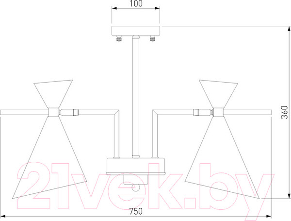 Изображение товара Люстра Евросвет Apart 70114/5 (белый)