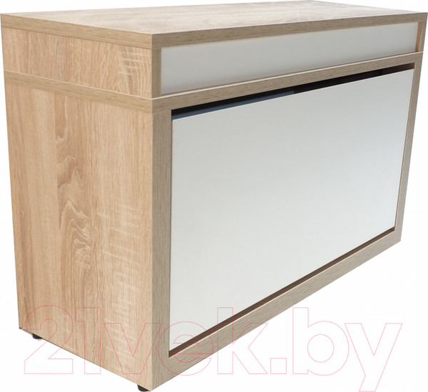 Изображение товара Тумба для обуви Элана 1к.80 (дуб сонома/белый)