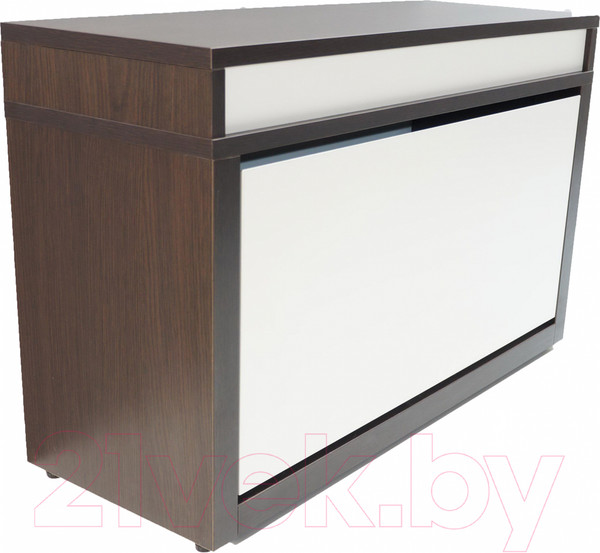 Изображение товара Тумба для обуви Элана 1к.80 (венге магия/белый)