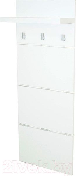 Изображение товара Вешалка для одежды Элана В52 (белый)