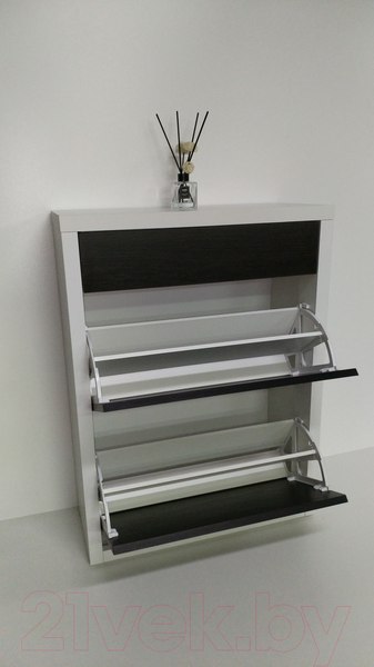 Изображение товара Тумба для обуви Элана 2.70ш (белый/венге магия)