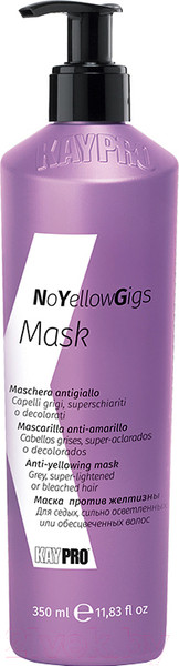 Изображение товара Маска для волос Kaypro No Yellow Gigs против желтизны (350мл)