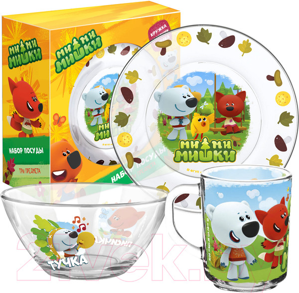 Изображение товара Набор столовой посуды ND Play Мимимишки. Кеша и друзья / 285724