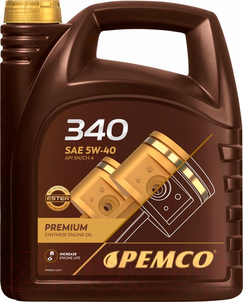Изображение товара Моторное масло Pemco iDrive 340 5W40 SN/CH-4 / PM0340-4 (4л)