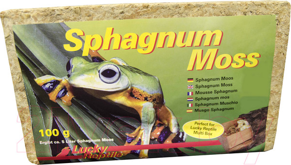 Изображение товара Грунт для террариума Lucky Reptile Sphagnum / SM-100 (100г)